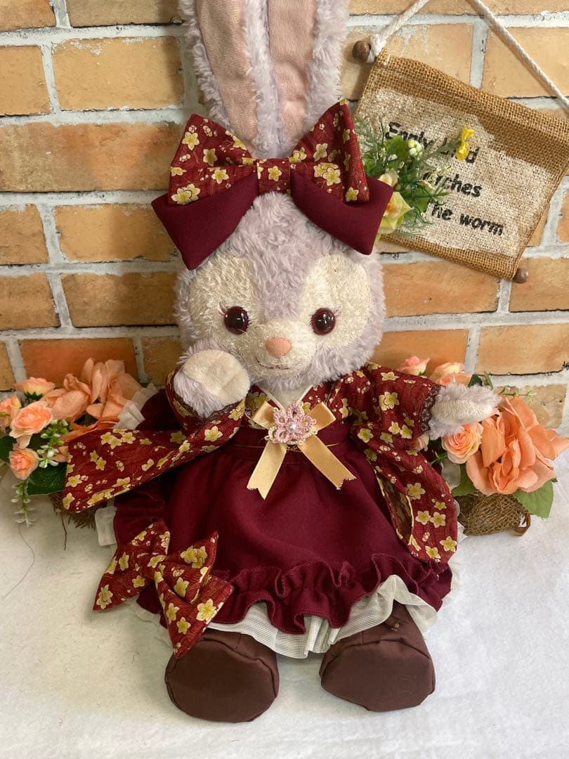 ステラルーＳ　茶花柄　和着物ドレス６点コスチューム　リーナベルも出品中