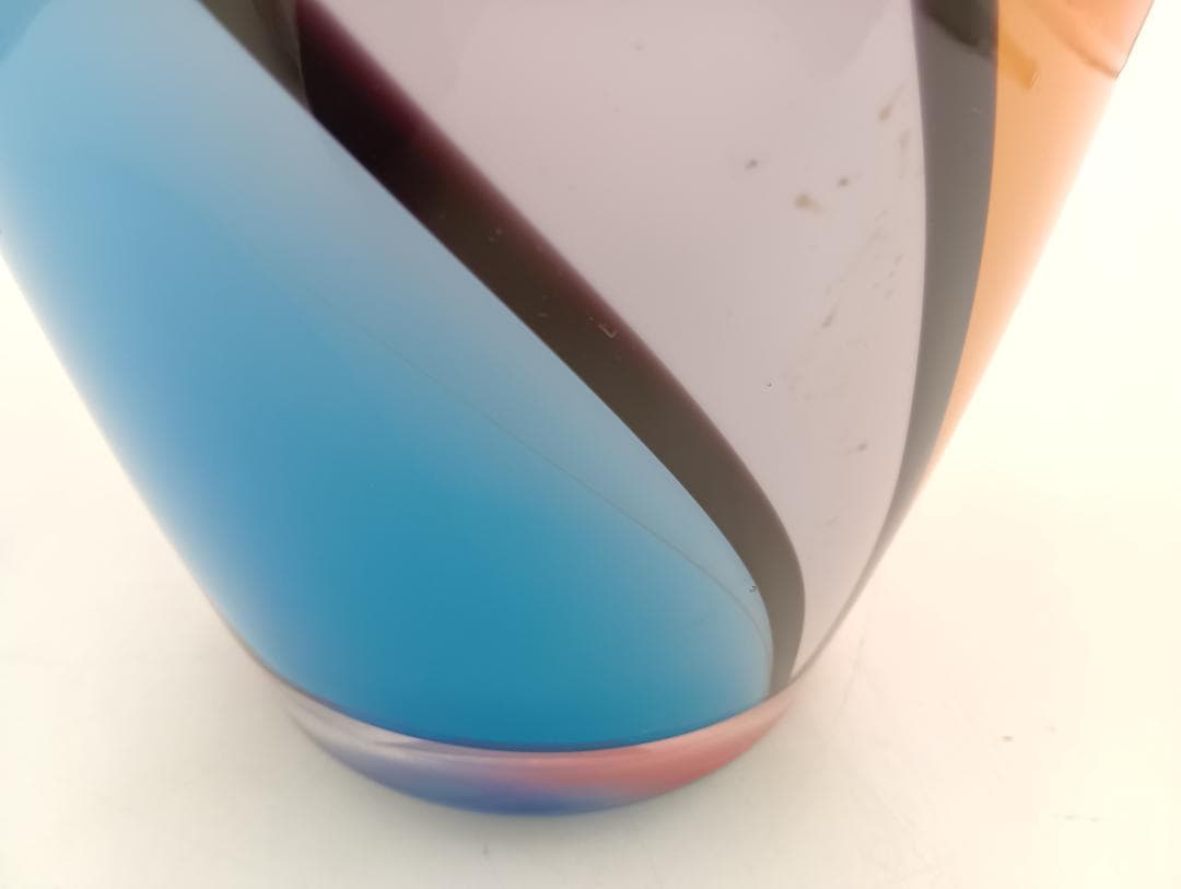 岩津硝子 IWATSU GLASS 花瓶 ガラス