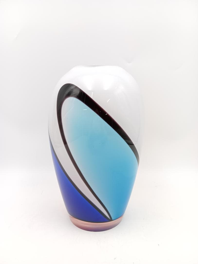 岩津硝子 IWATSU GLASS 花瓶 ガラス