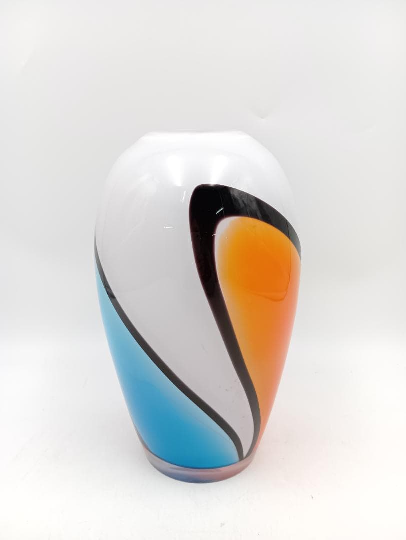 岩津硝子 IWATSU GLASS 花瓶 ガラス