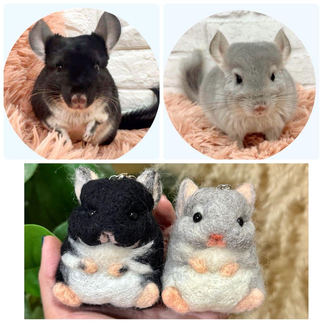 うちの子　まんまるあにまるず　羊毛フェルト　マスコット　ペット　プレゼント