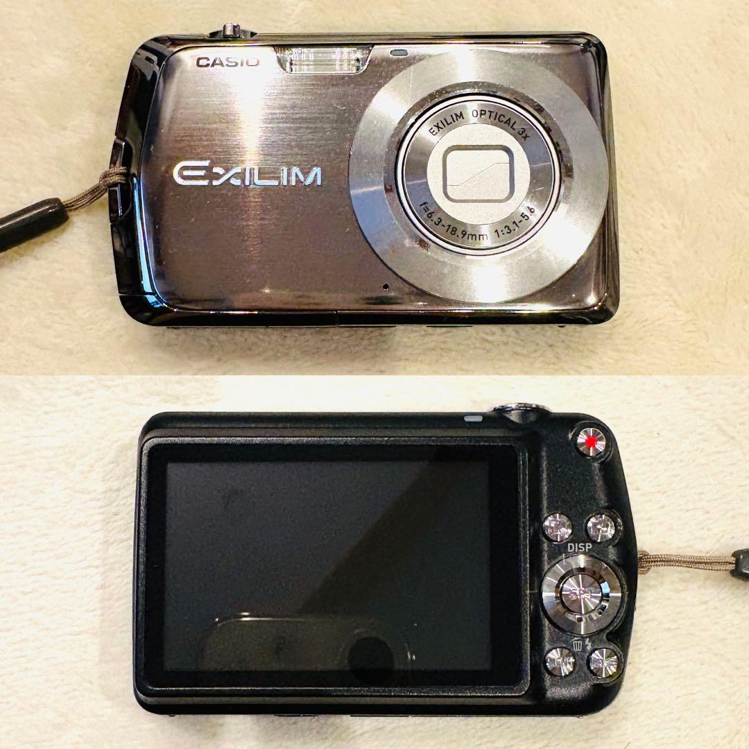 通電◎ CASIO EXILIM コンパクトデジタルカメラ EX-Z1 シルバー