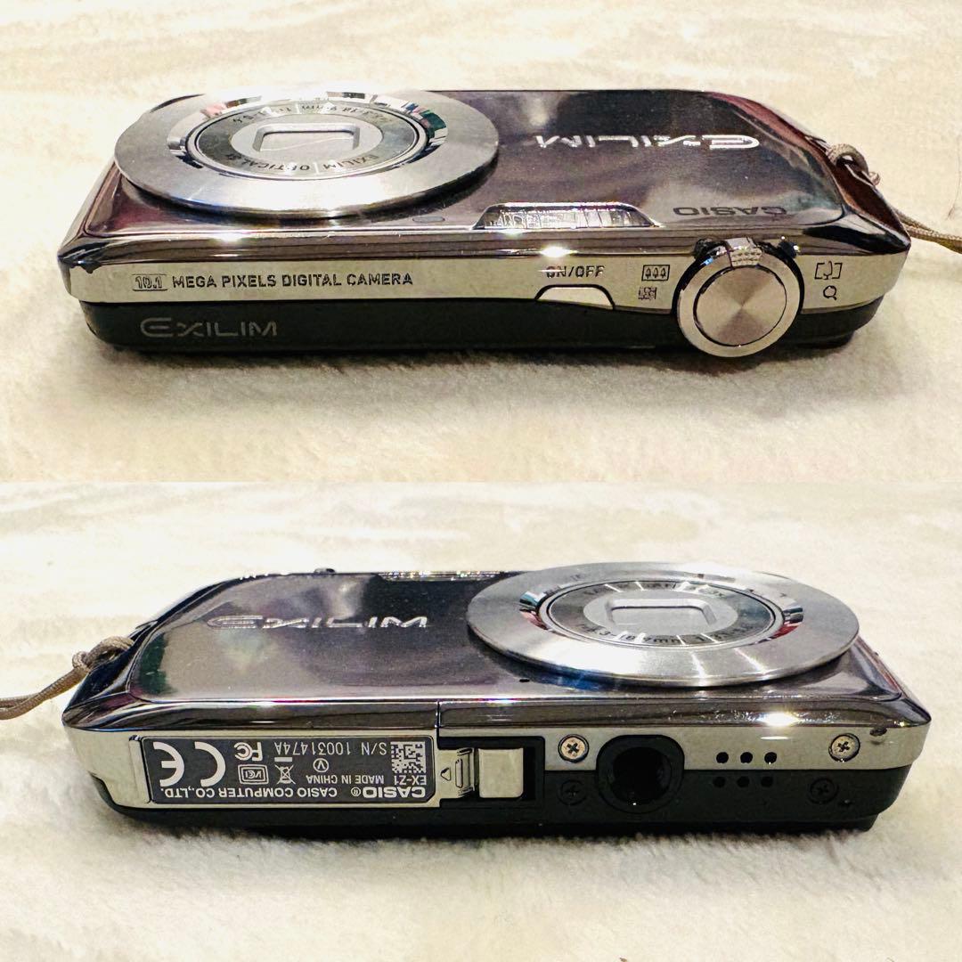 通電◎ CASIO EXILIM コンパクトデジタルカメラ EX-Z1 シルバー