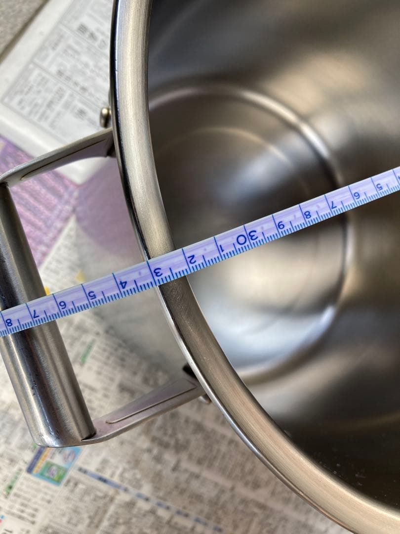 プロ仕様ステンレス製 業務用寸胴鍋 2個セット