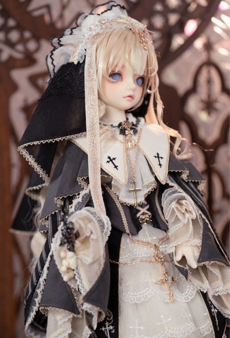 ファンタジックシスタードレス：灰燼聖女（40cm,MSD対応）