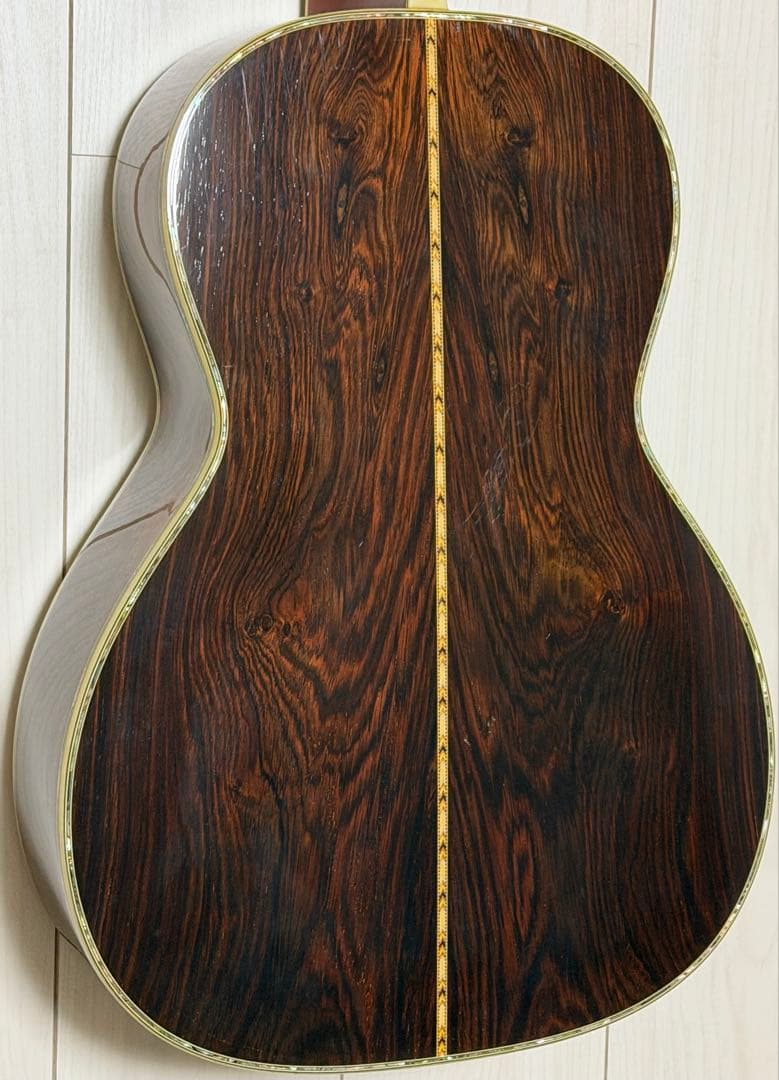 K.yairi 1970年代　ハカランダ単板