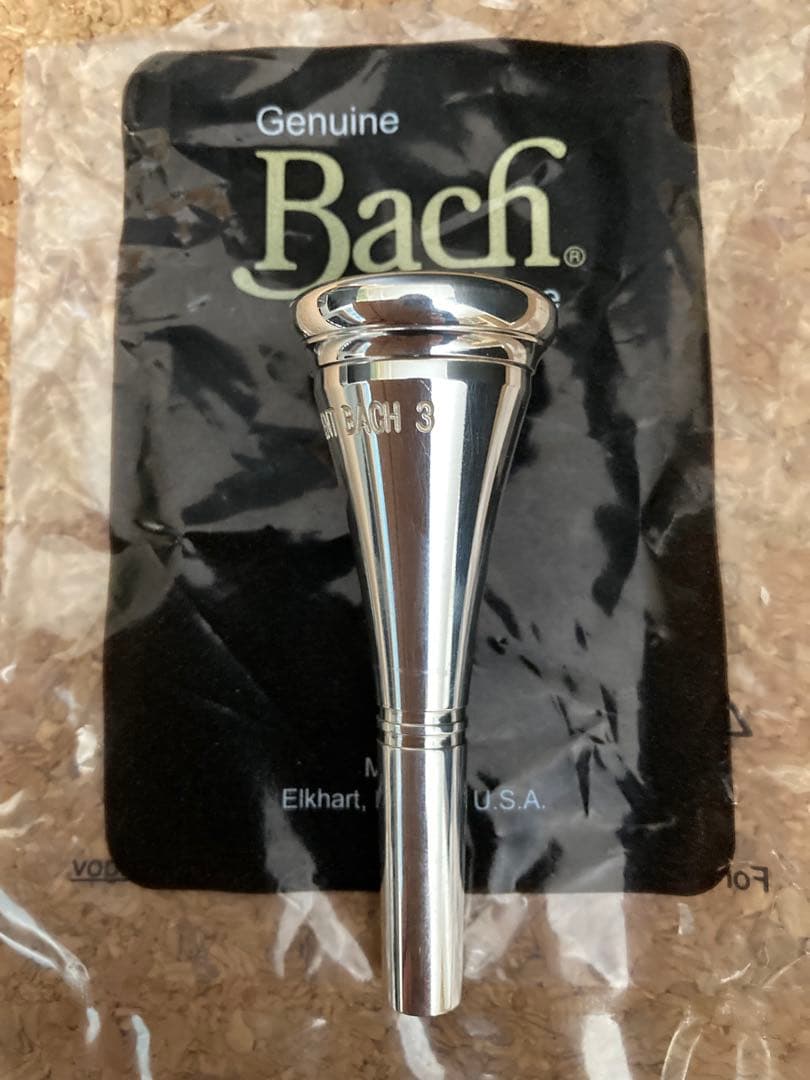 美品！【Bach】ホルン用マウスピース＃3