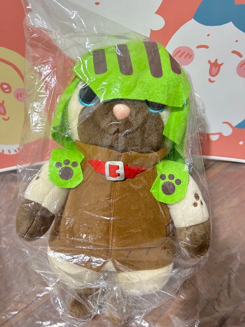 USJコラボ モンハンワイルズ アイルー ぬいぐるみ