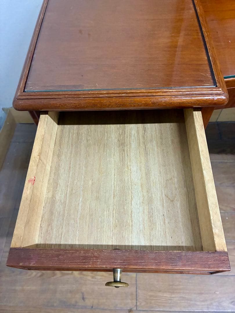 管451☆フランス製☆アンティーク☆ドレッサー☆３面鏡