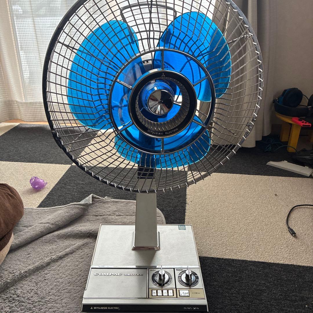 レトロ三菱扇風機R30-X9