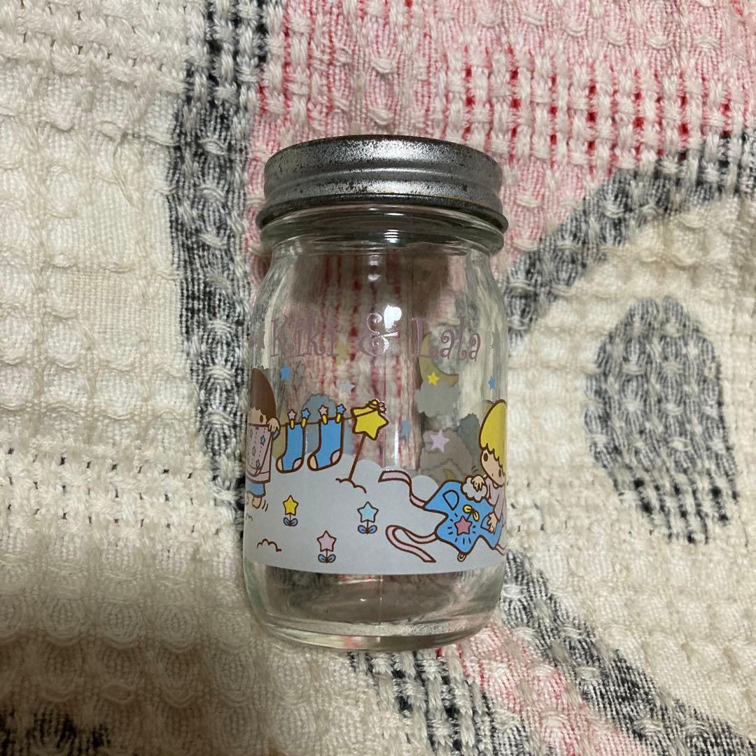 サンリオ　リトルツインスターズ　キキララ　ガラス瓶　9こ　中古品　バラ売り不可