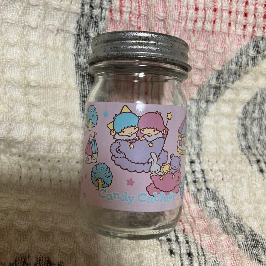 サンリオ　リトルツインスターズ　キキララ　ガラス瓶　9こ　中古品　バラ売り不可