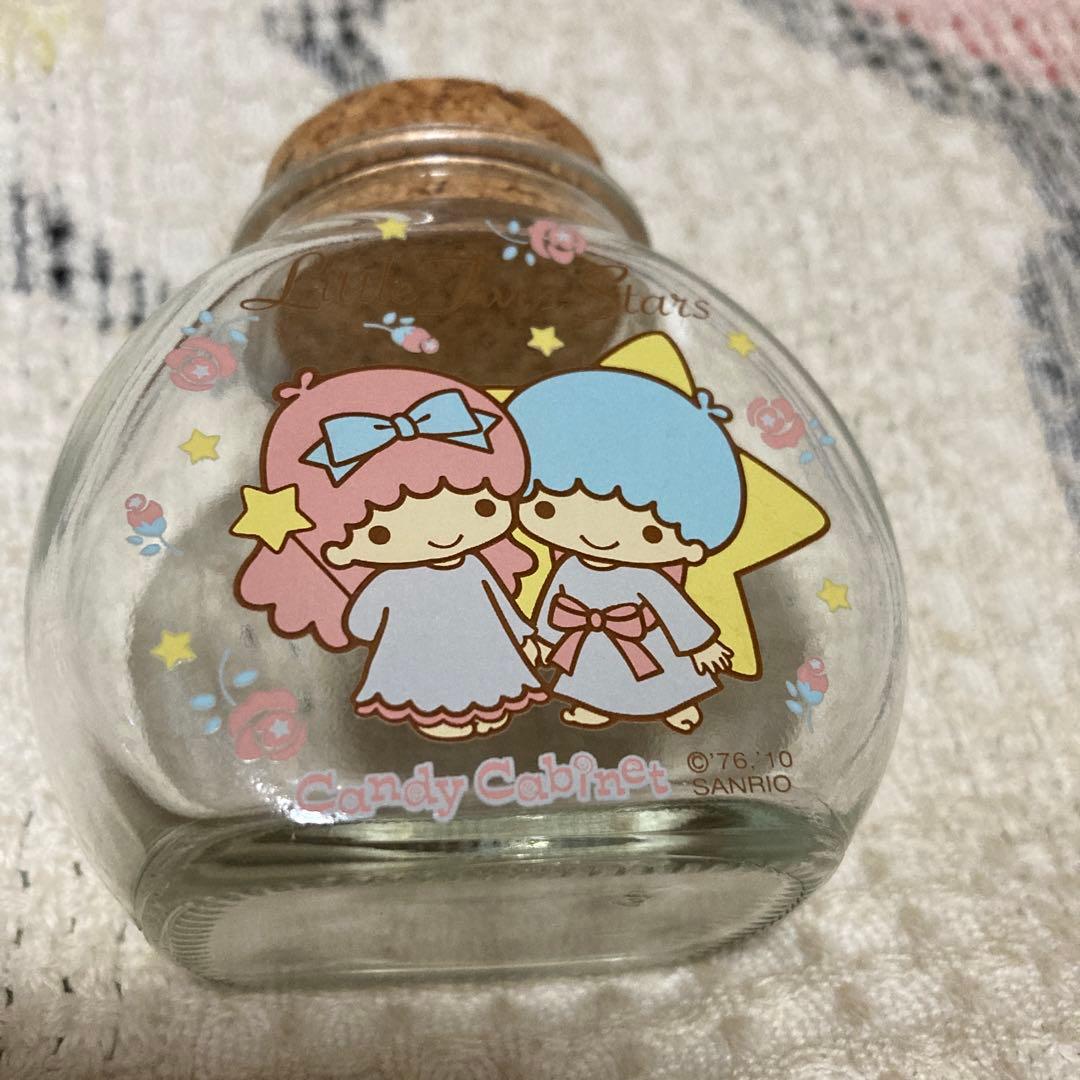 サンリオ　リトルツインスターズ　キキララ　ガラス瓶　9こ　中古品　バラ売り不可