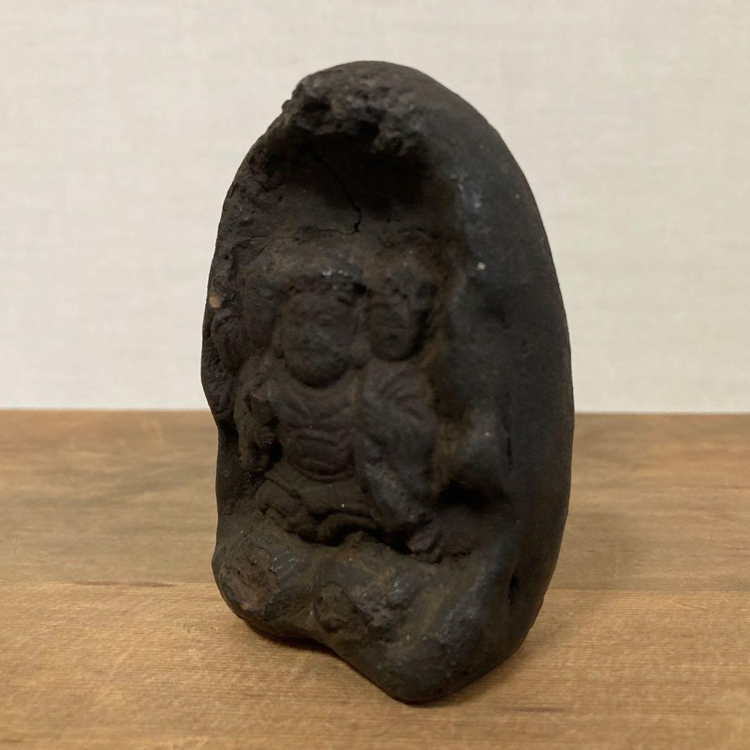 古い大黒様 大黒天 仏像 人形 福の神 彫刻 置物 古美術 骨董品 レトロ