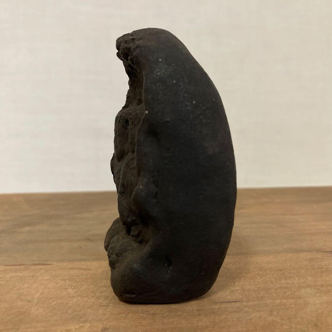 古い大黒様 大黒天 仏像 人形 福の神 彫刻 置物 古美術 骨董品 レトロ