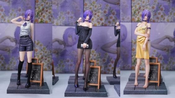 チェンソーマン　レゼ　ガレージキット　フィギュア　塗装完成品