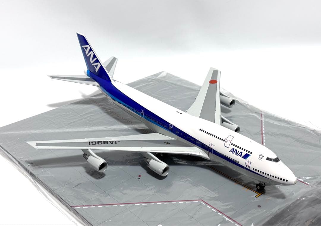 全日空商事 1/200 B747-400 ANA LAST FLIGHT