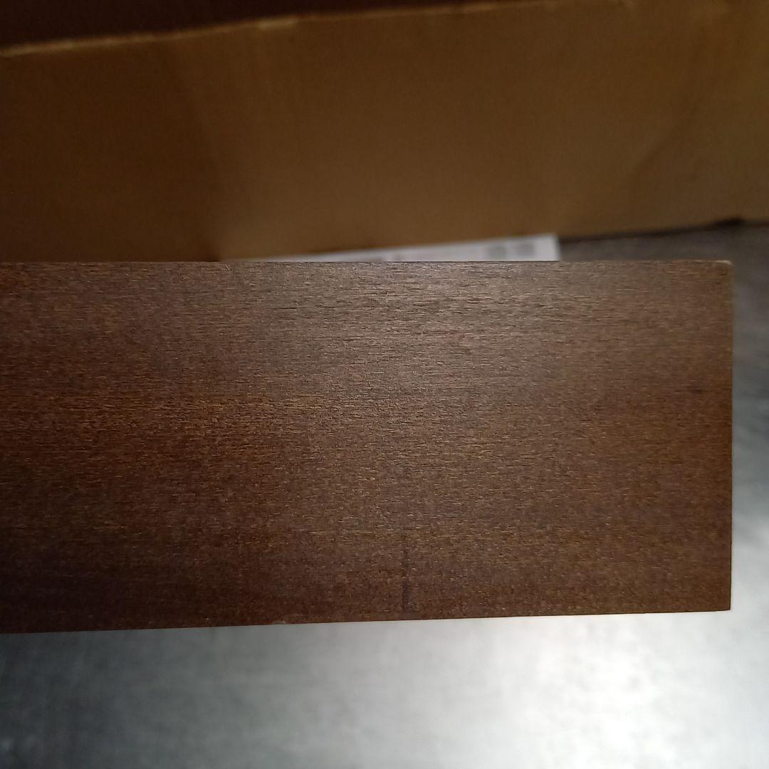 ウッドブラインド　ダーク色　幅100cm　高さ150cm