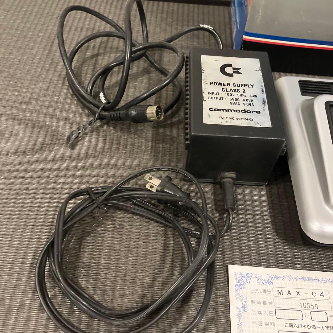 【激レア】希少品　昭和ゲーム　マックスマシーン【MAX-04】　コモドール