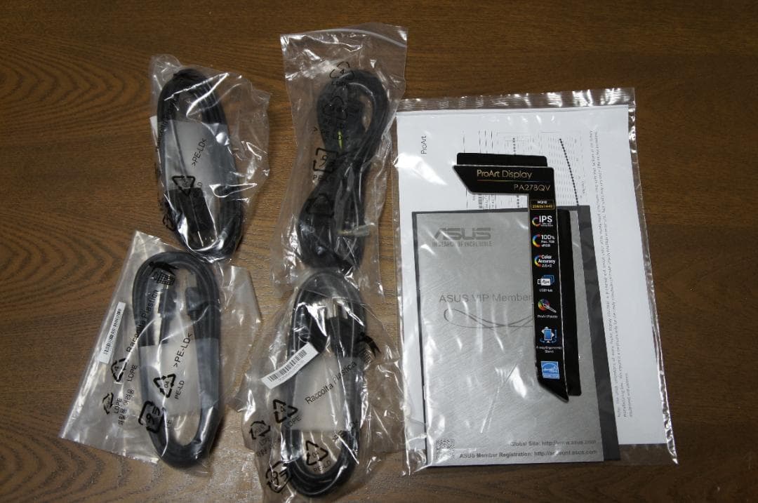 ディスプレイ・モニター本体 Asus ProArt PA278QV