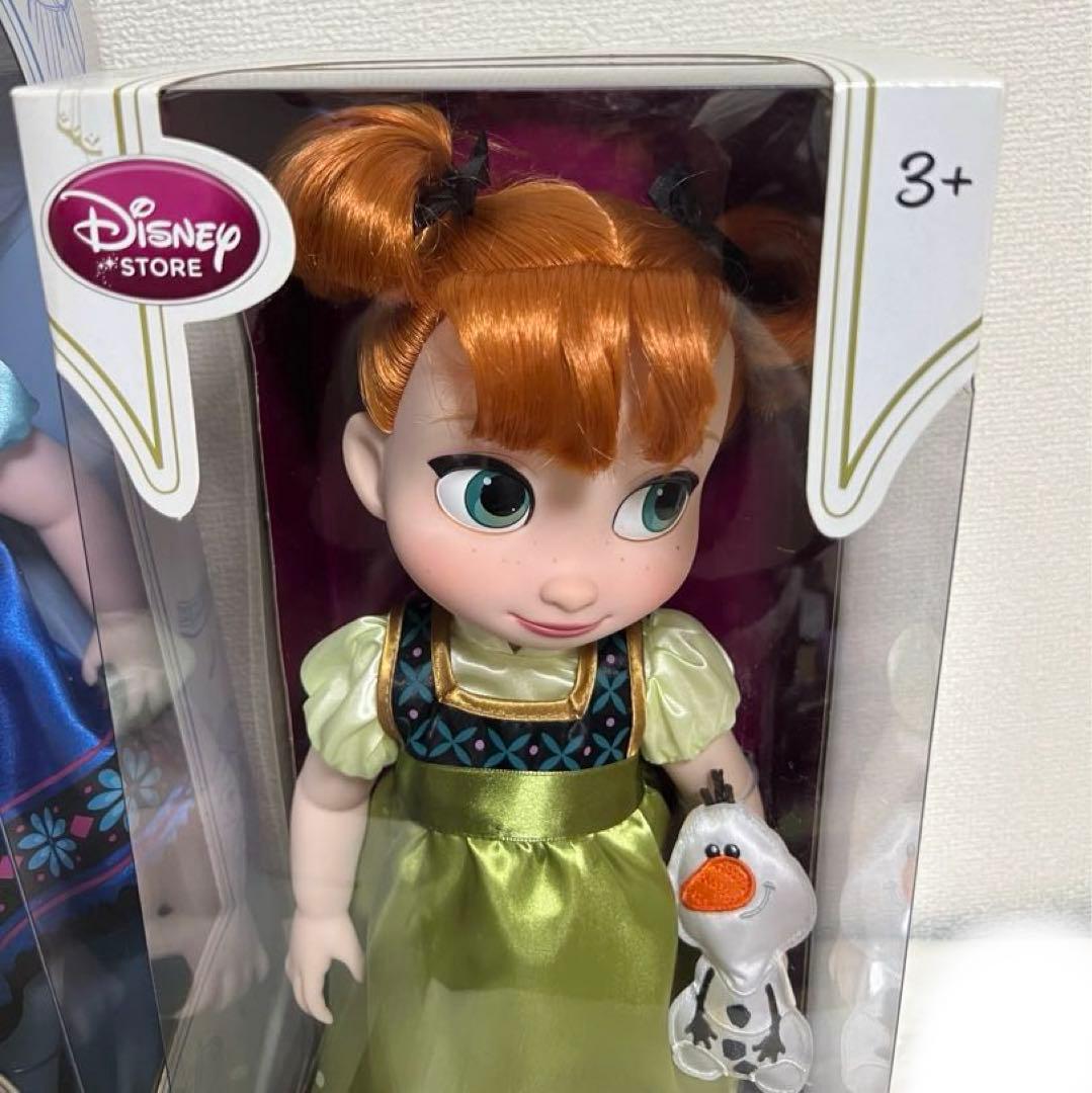 ディズニーアニメータードール人形（アナ、エルサ、クリストフ）新品