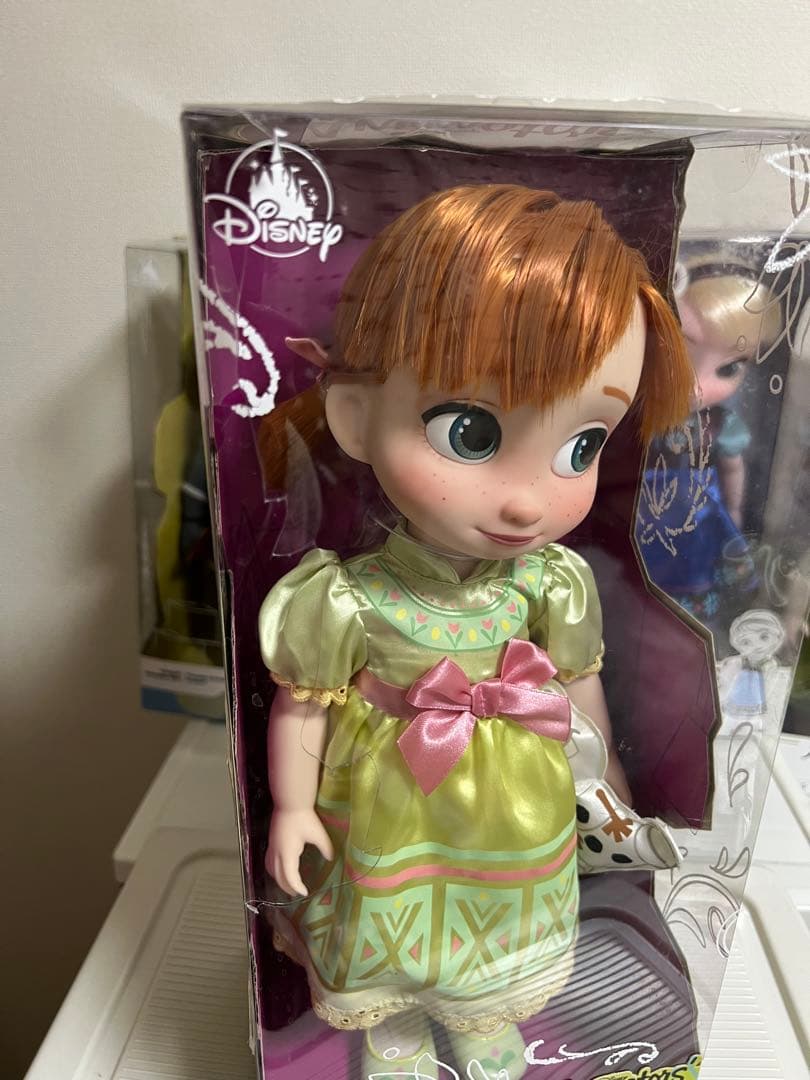 ディズニーアニメータードール人形（アナ、エルサ、クリストフ）新品