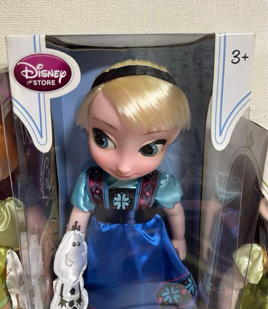 ディズニーアニメータードール人形（アナ、エルサ、クリストフ）新品