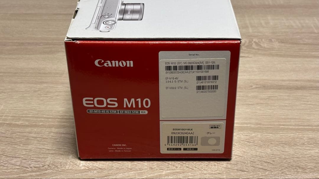 【美品・完備品】Canon EOS M10 ダブルレンズキット ホワイト