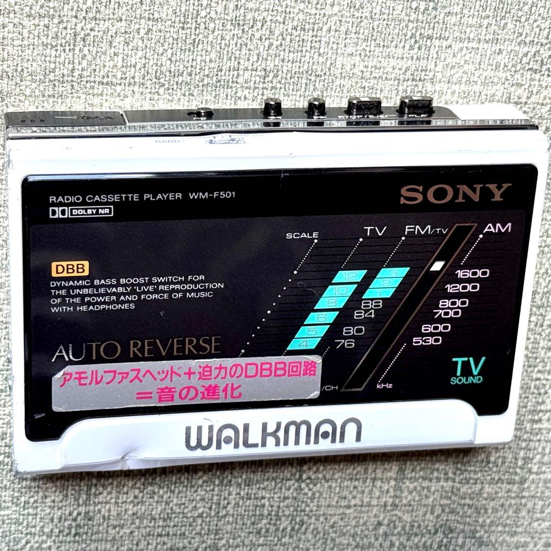 SONY WALKMAN FM/AM カセットウォークマン WM-F501