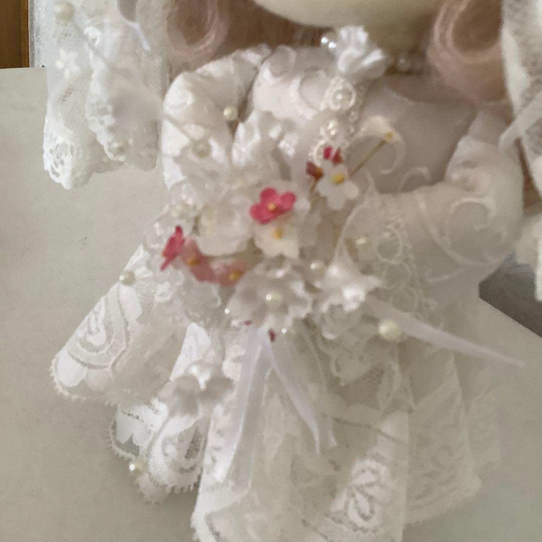 米山京子風　ウエディング　カップル　花婿　花嫁　2人　結婚記念　飾り　置物