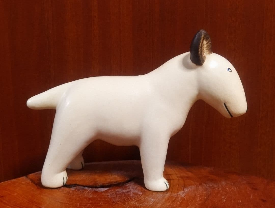 【goriman様】リサラーソン ケンネルブルテリア左右目ブチ ２点セット