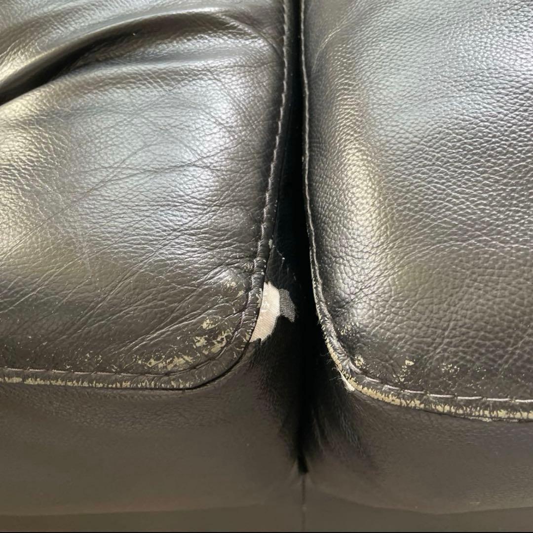 黒レザーコーナーソファー & \"イタリア センターテーブル,,