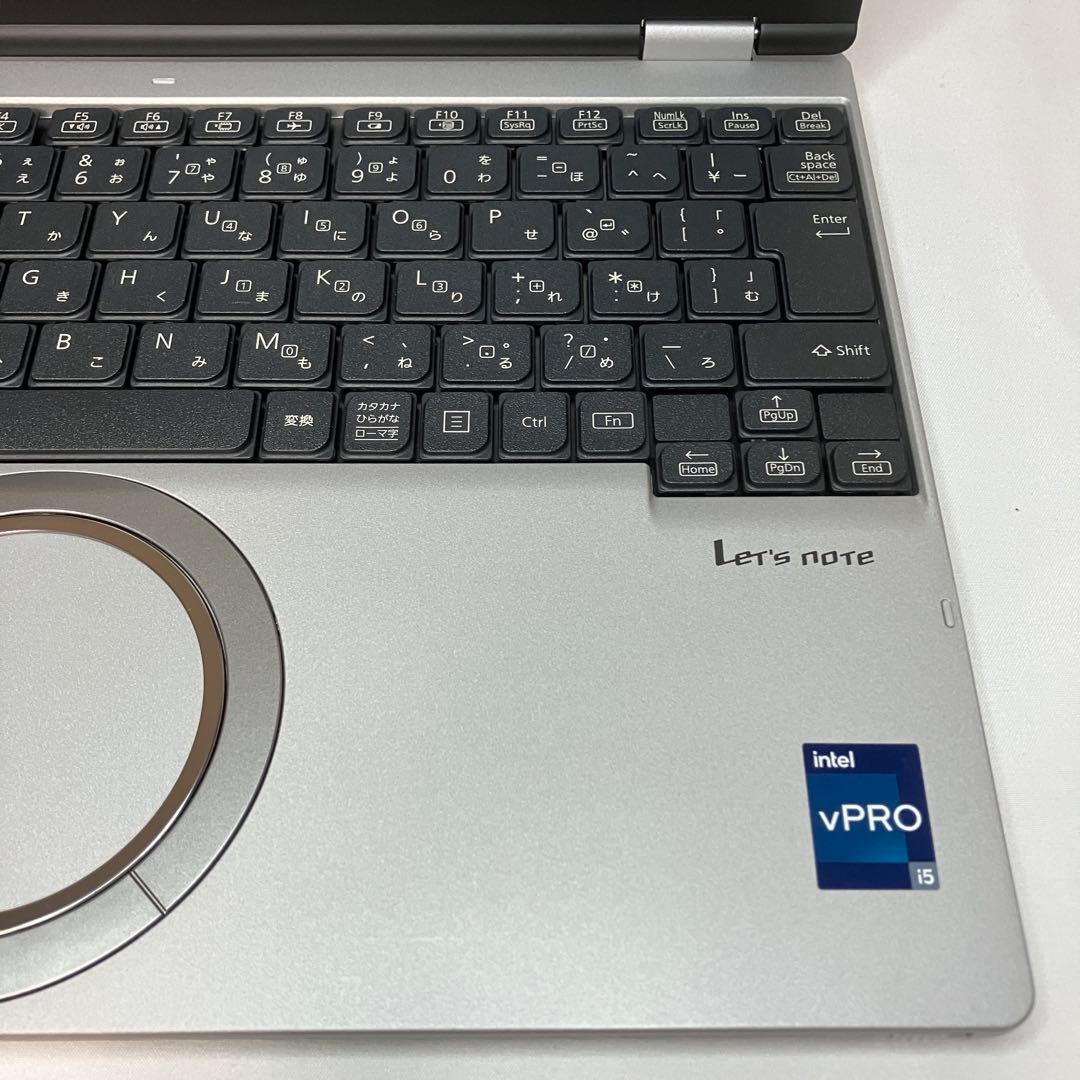 美品 累積 210時間 Let's note SR4 第13世代 i5 16GB