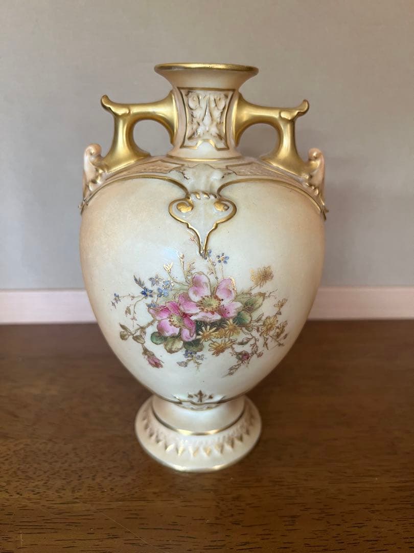 アンティーク　  WORCESTER ロイヤルウースター 花瓶