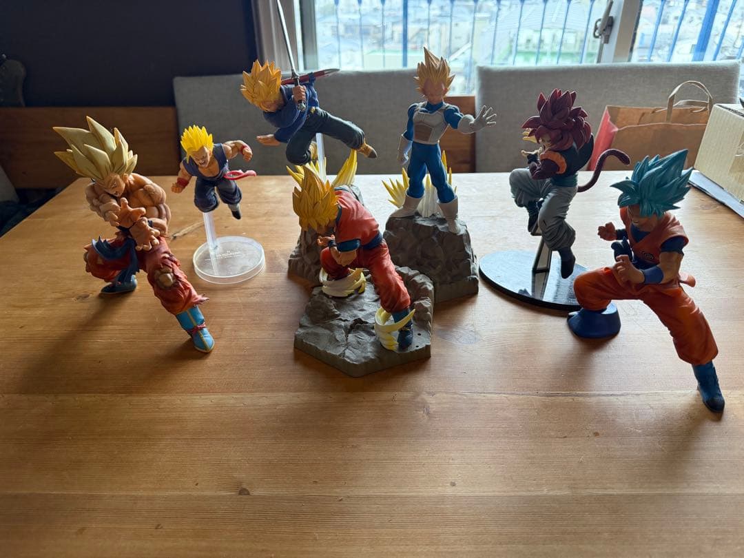 ドラゴンボール フィギュア ベジータ　孫悟空　トランクス　孫悟飯
