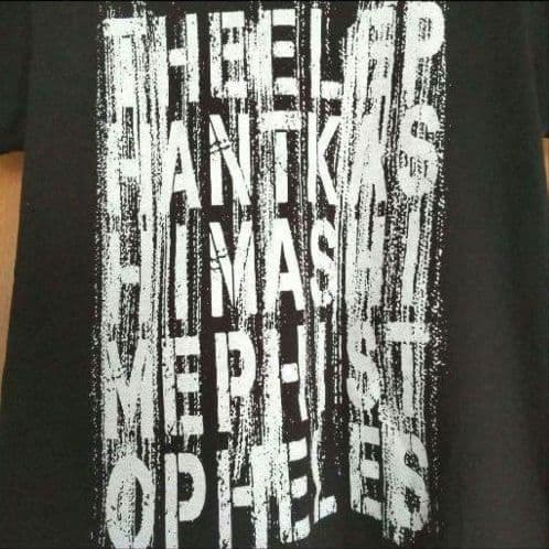 エレファントカシマシ　グッズ　Tシャツ　悪魔メフィスト　XS