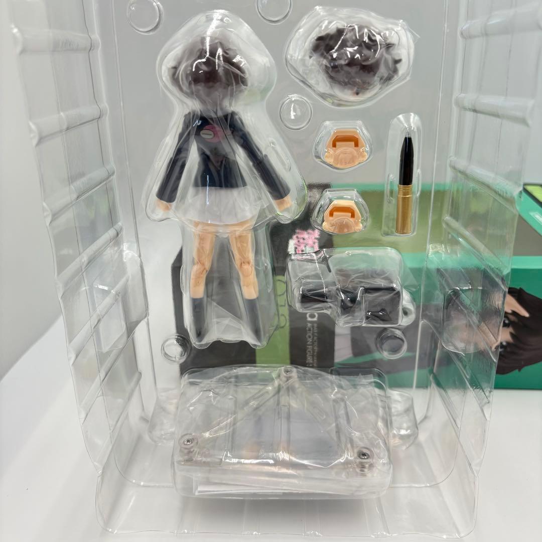 【美品】figma 212 秋山優花里 ガールズ＆パンツァー 可動フィギュア