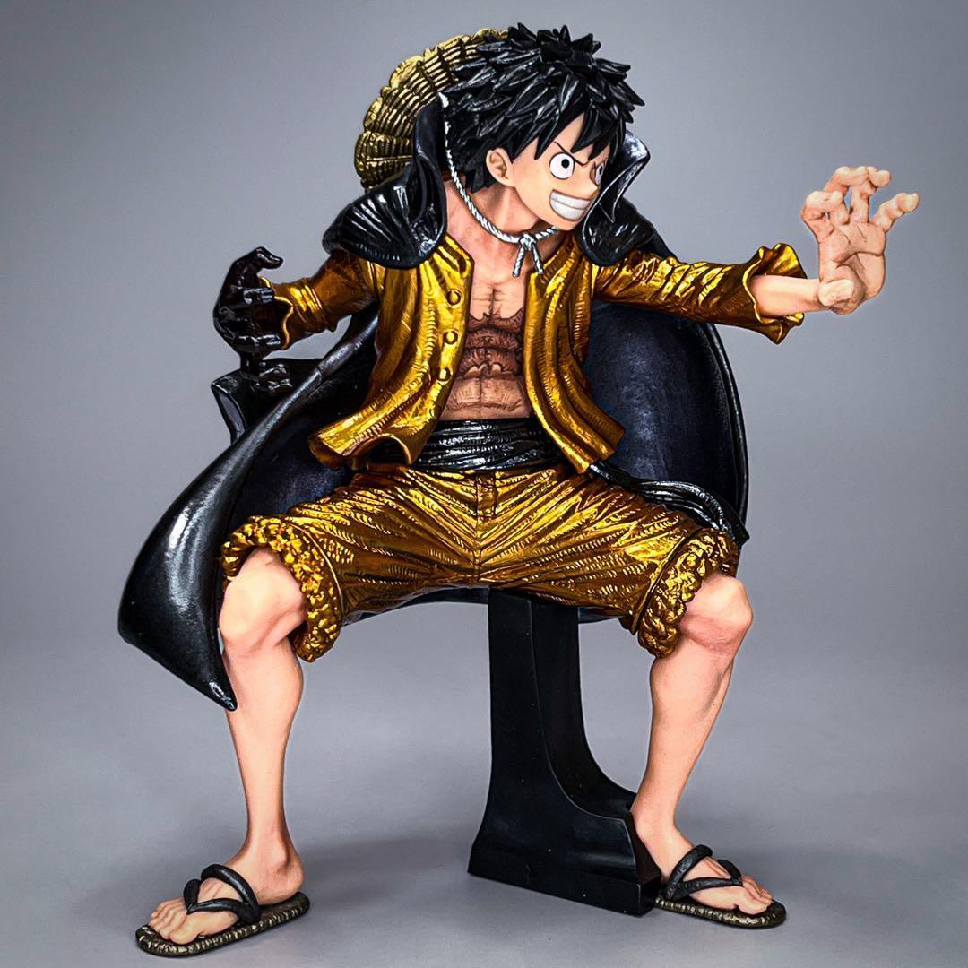 ど*ん様 リペイント ワンピース ルフィ フィギュア king of artis