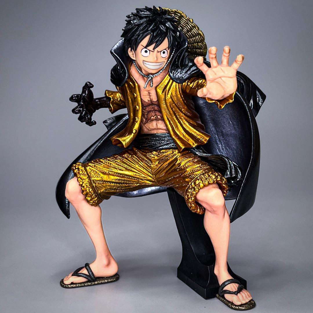 ど*ん様 リペイント ワンピース ルフィ フィギュア king of artis