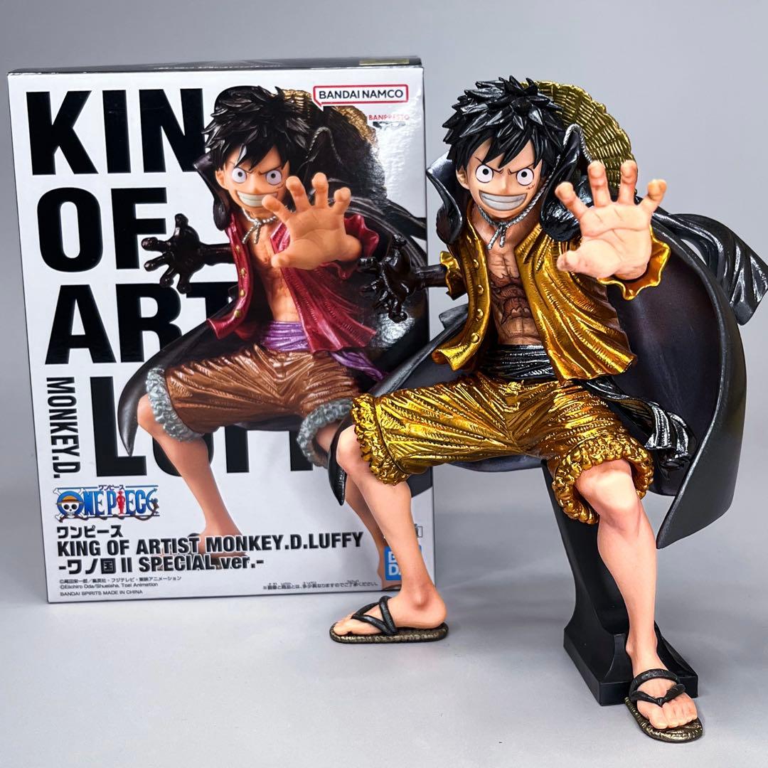 ど*ん様 リペイント ワンピース ルフィ フィギュア king of artis