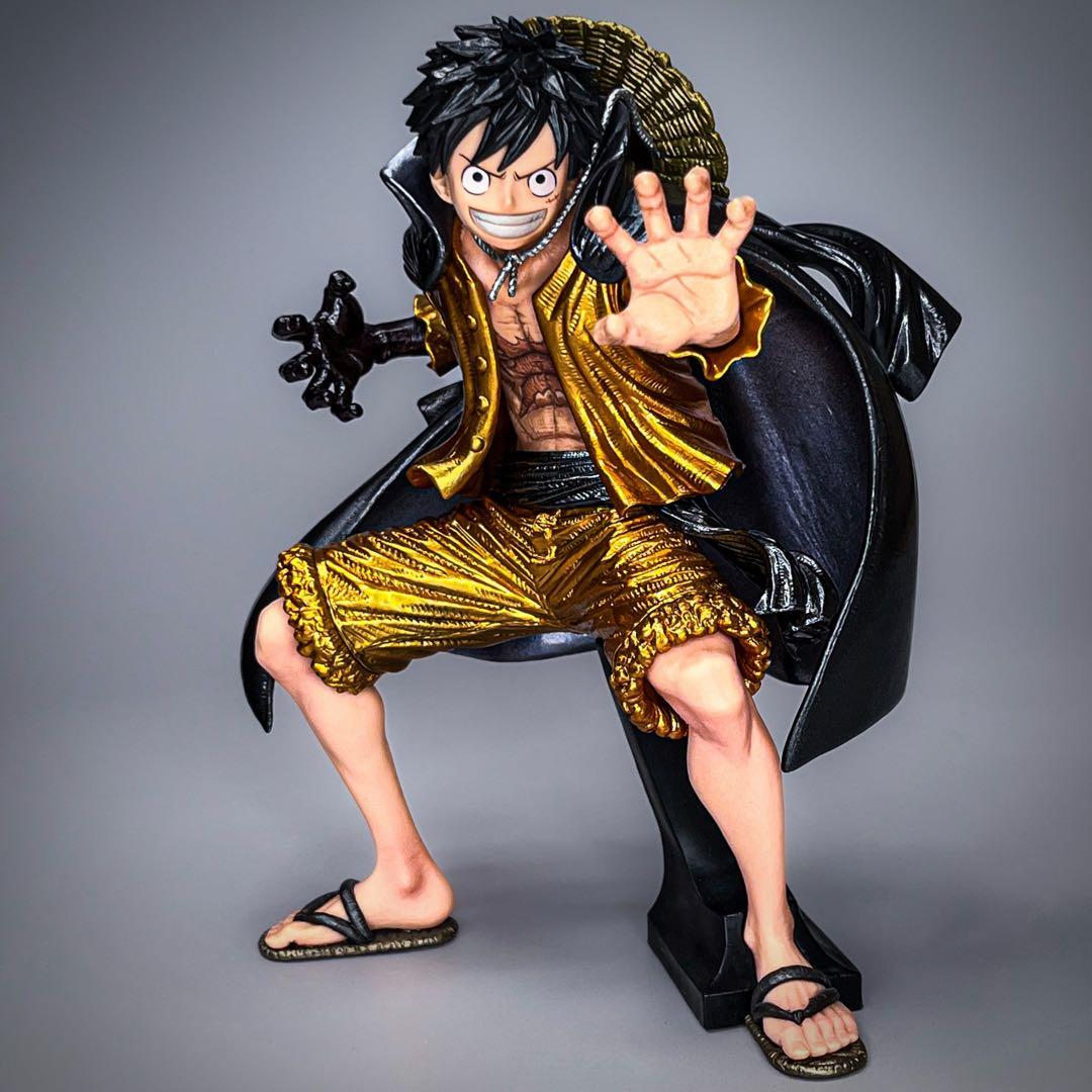 ど*ん様 リペイント ワンピース ルフィ フィギュア king of artis