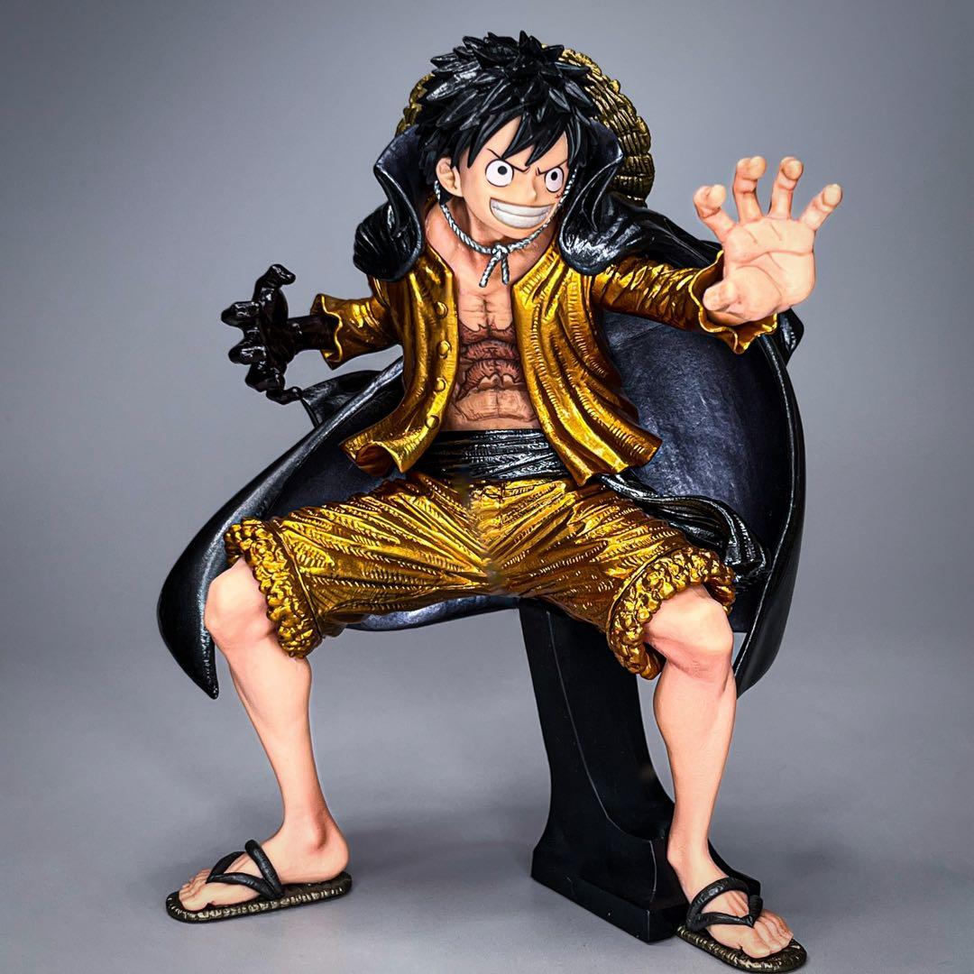 ど*ん様 リペイント ワンピース ルフィ フィギュア king of artis