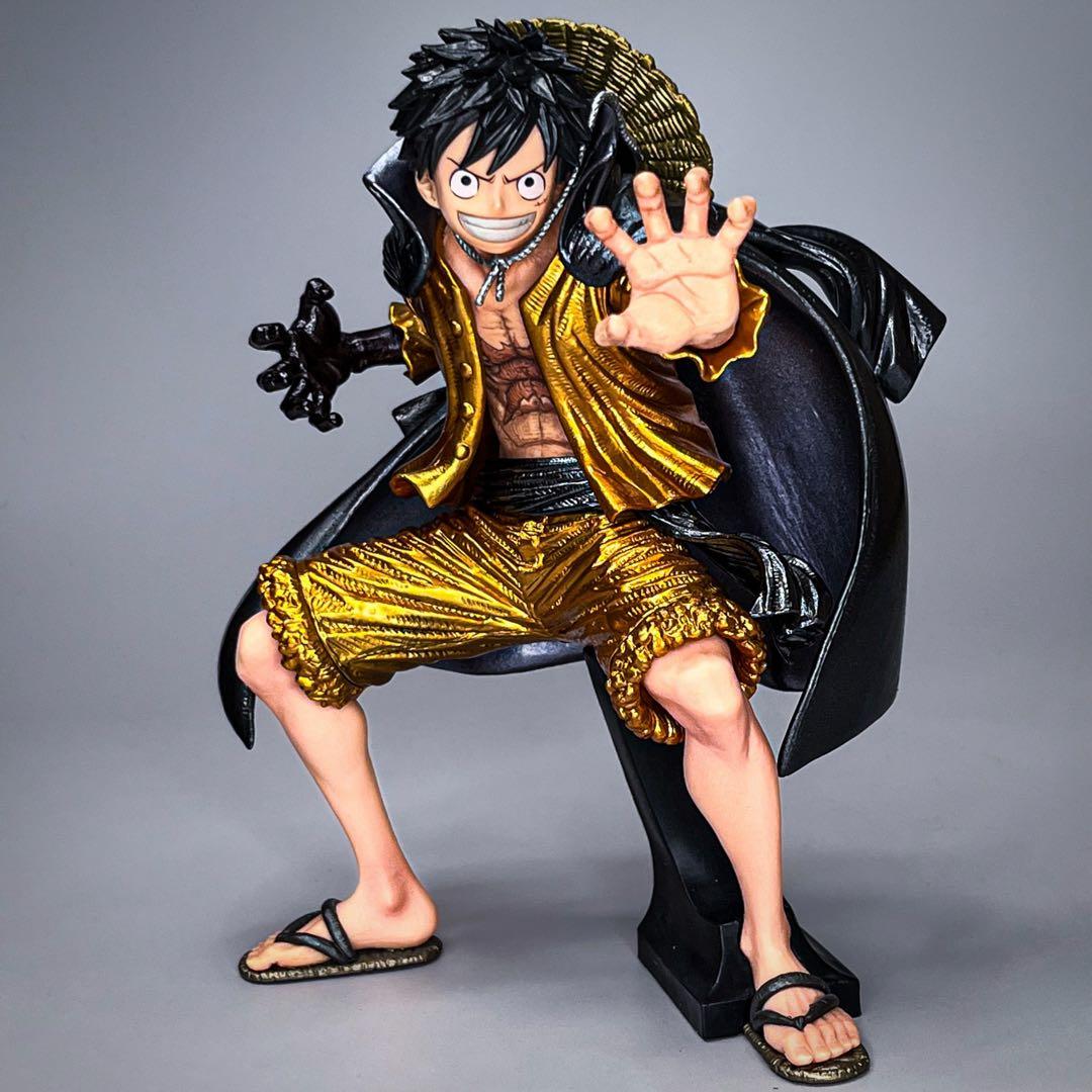 ど*ん様 リペイント ワンピース ルフィ フィギュア king of artis