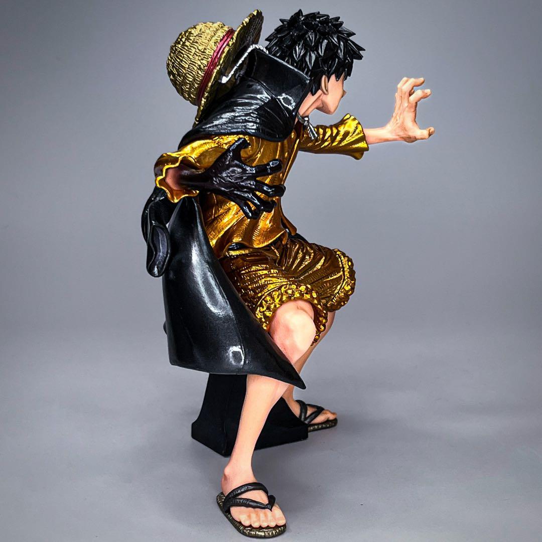 ど*ん様 リペイント ワンピース ルフィ フィギュア king of artis