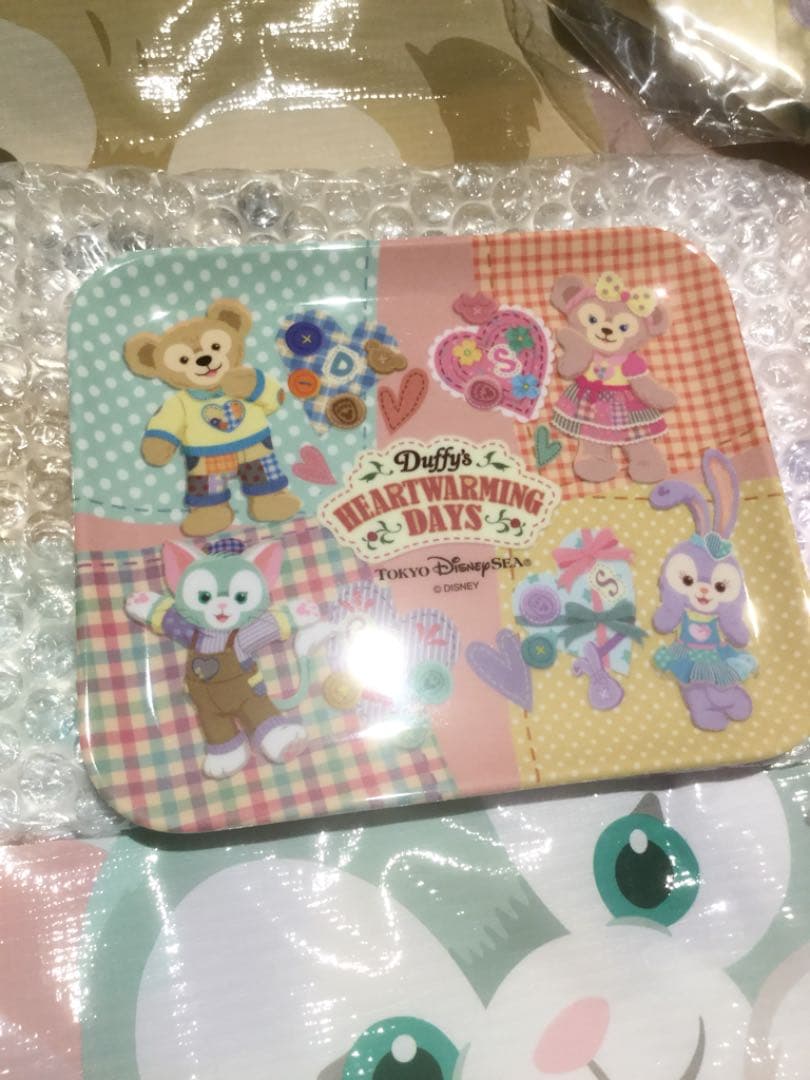新品♡ ダッフィー ハートウォーミングデイズ スーベニア ランチバッグ、プレート