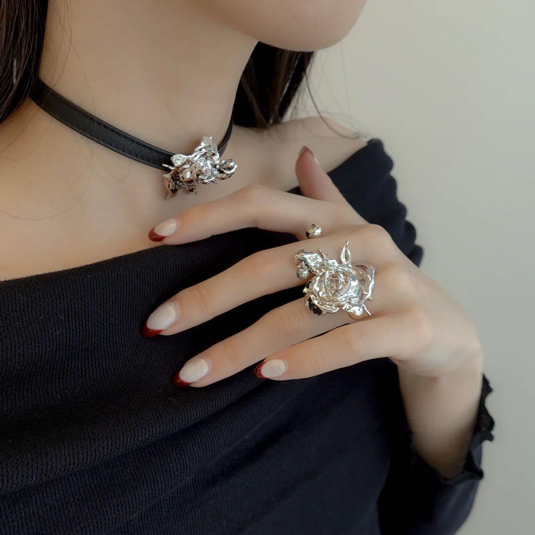 指輪・リング Justin Clenquet Silver Besty Ring