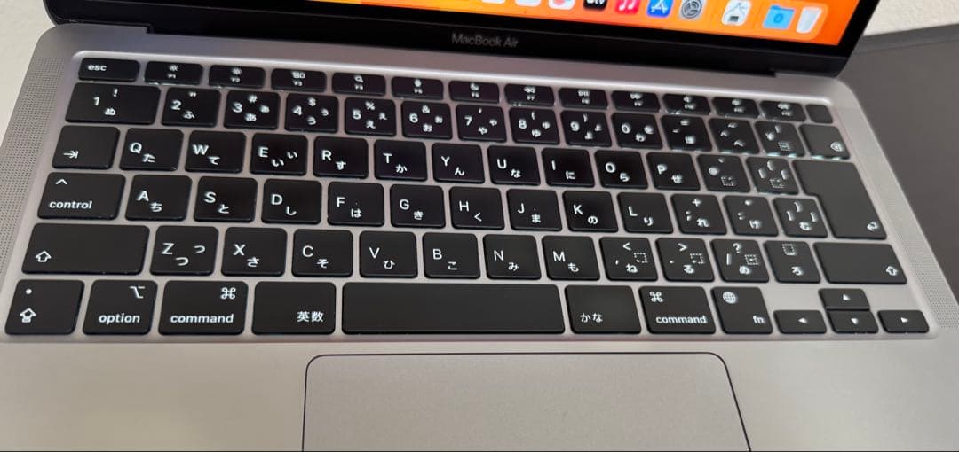 MacBook Air M1 16GB 512GB 充放電134回 残量86%