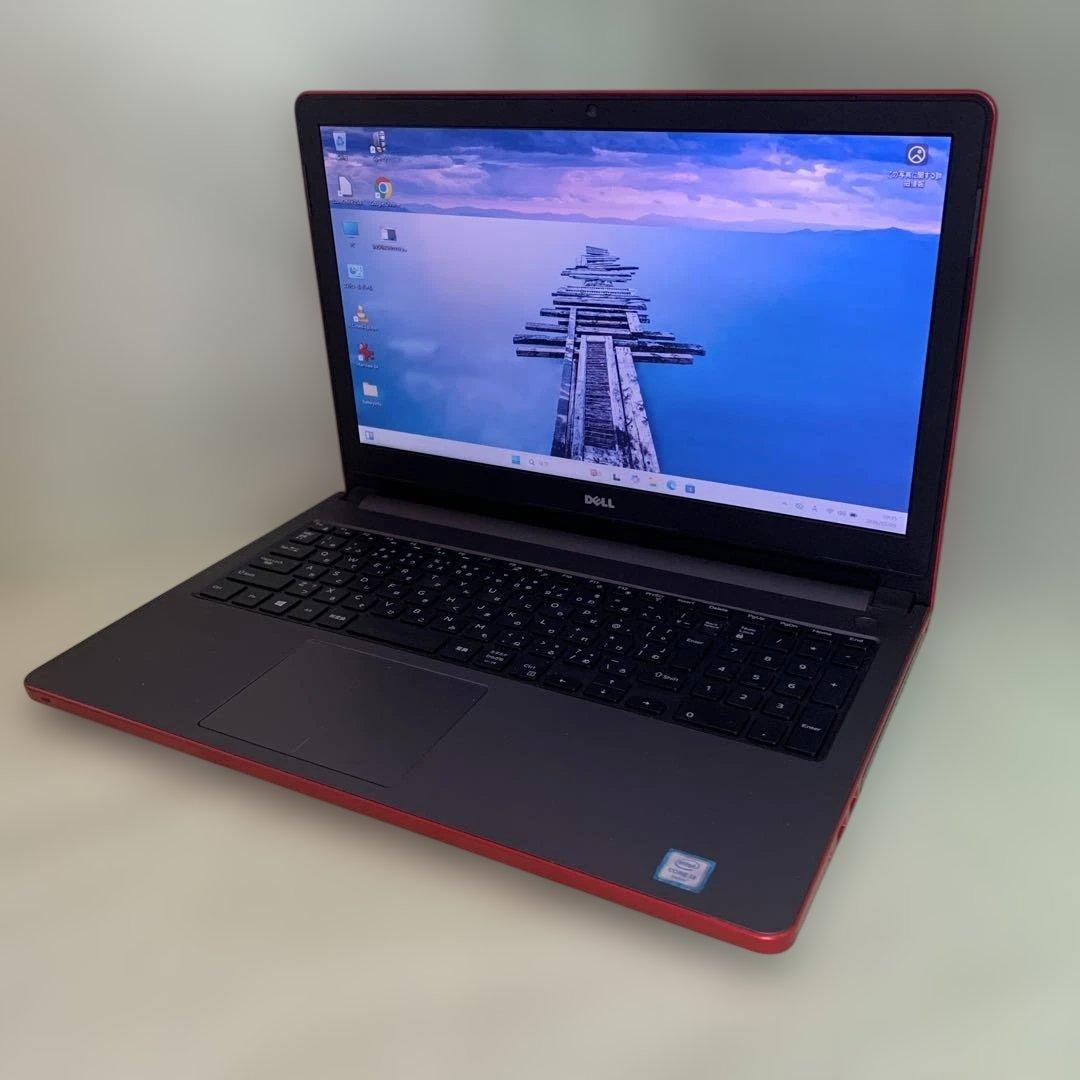おしゃれな紅いノート　Inspiron5559 第6世代 Core i3 SSD