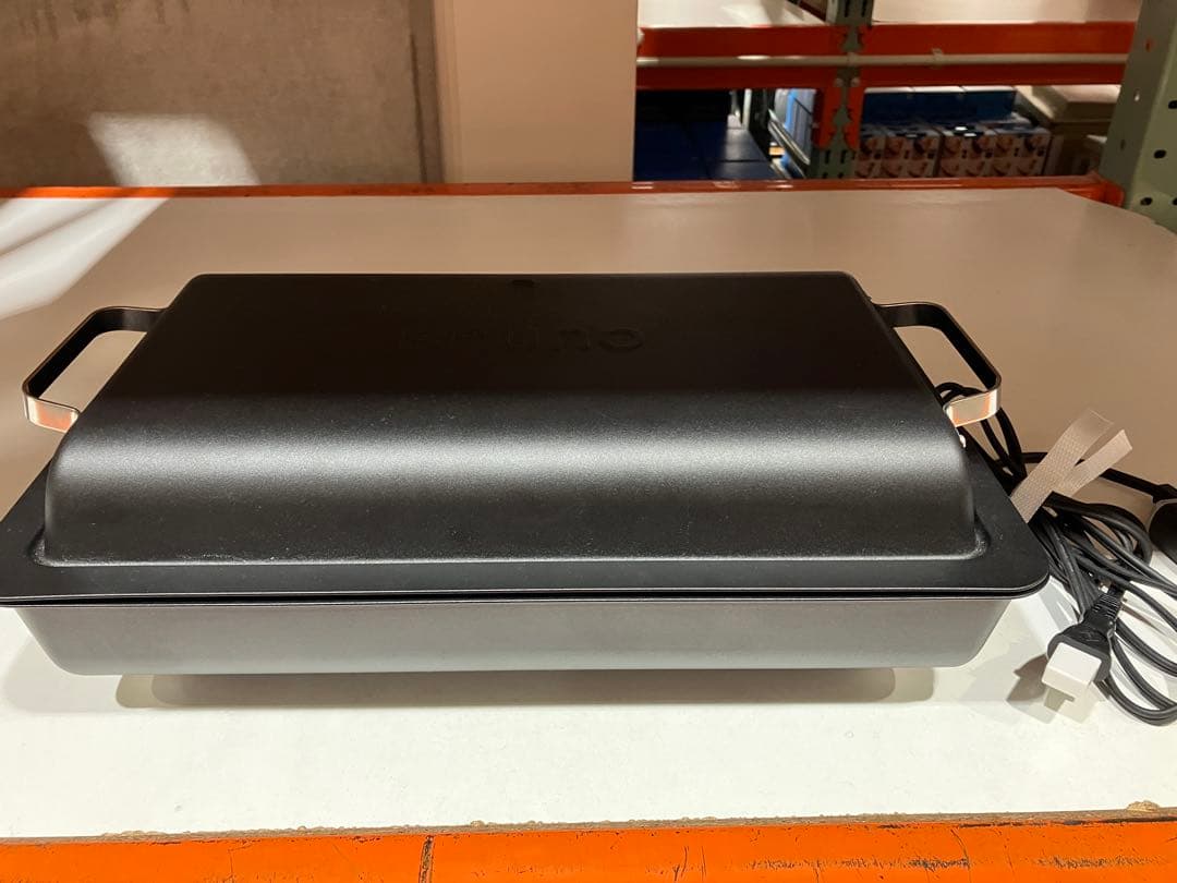 新品未開封品　 BRUNO フラットホットプレート 黒 コストコ　BOE130