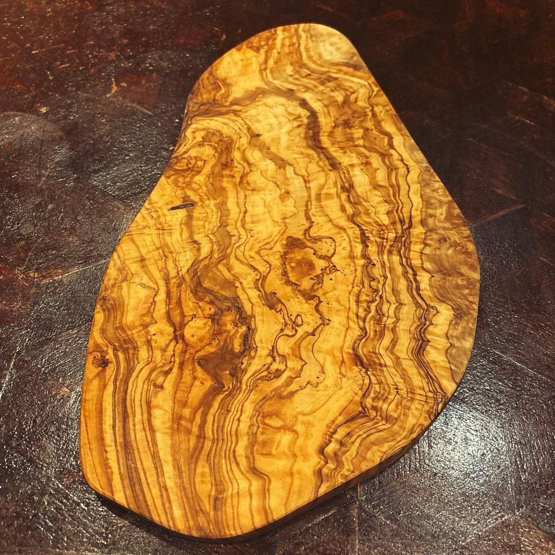 【AfricanSquare】オリーブナチュラルカッティングL NO5チュニジア